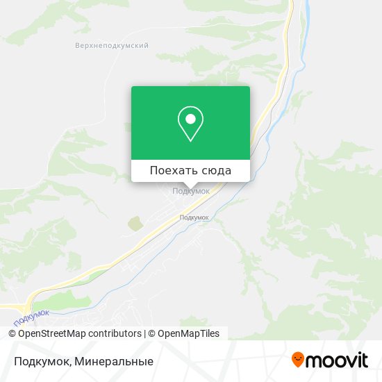 Карта Подкумок