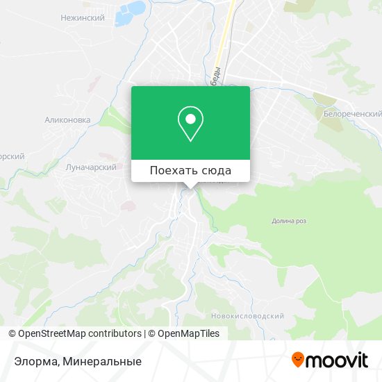 Карта Элорма