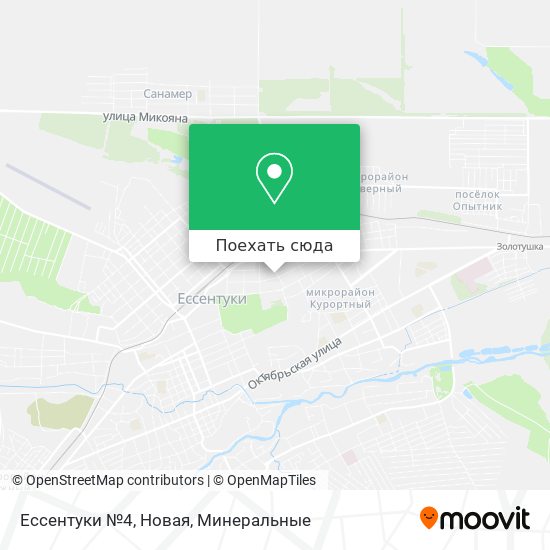 Карта Ессентуки №4, Новая