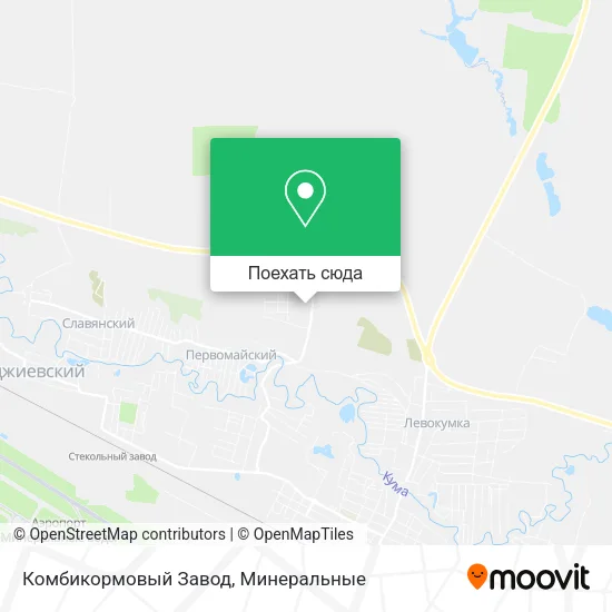 Карта Комбикормовый Завод