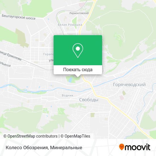 Карта Колесо Обозрения