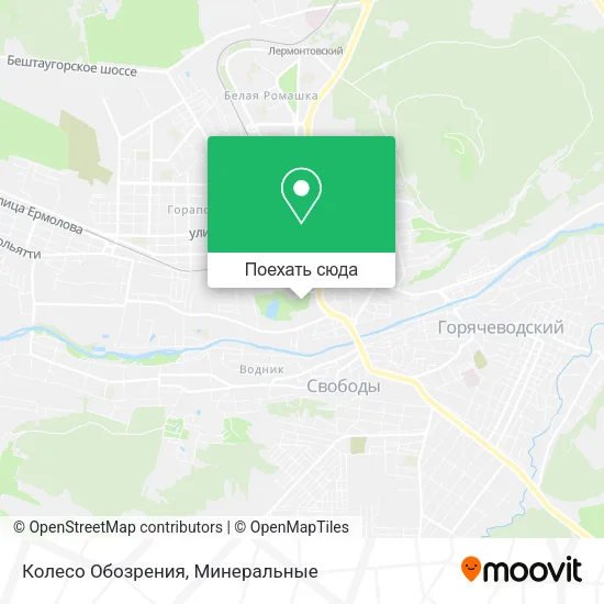 Карта Колесо Обозрения