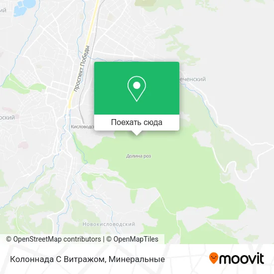 Карта Колоннада С Витражом