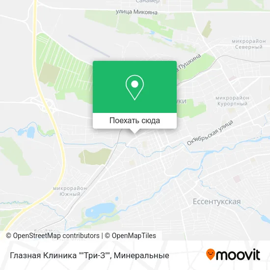 Карта Глазная Клиника ""Три-З""