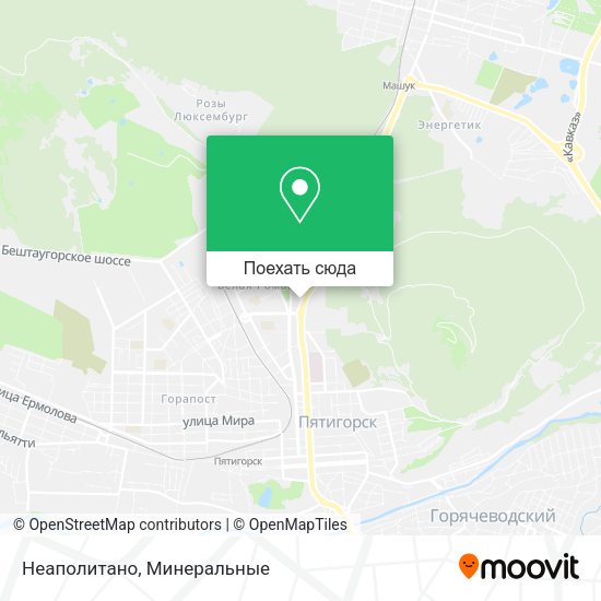 Карта Неаполитано