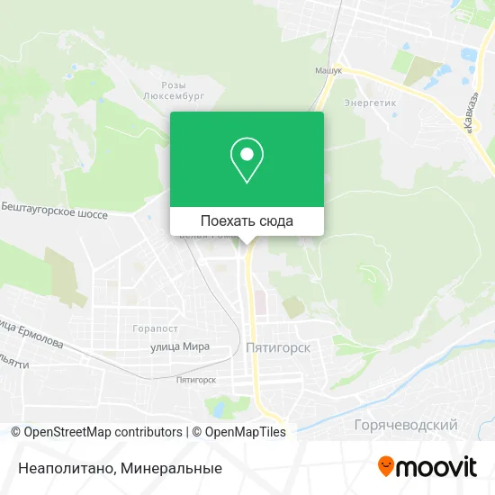 Карта Неаполитано