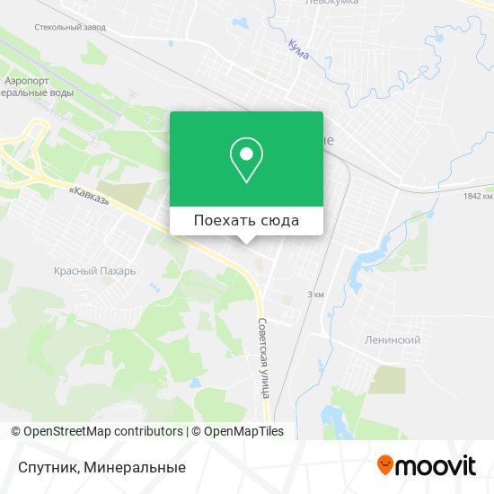 Карта Спутник