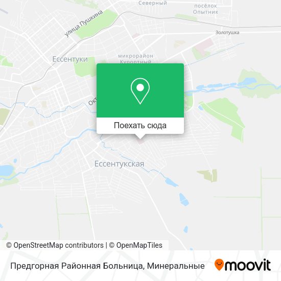 Карта Предгорная Районная Больница