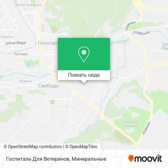 Карта Госпиталь Для Ветеранов