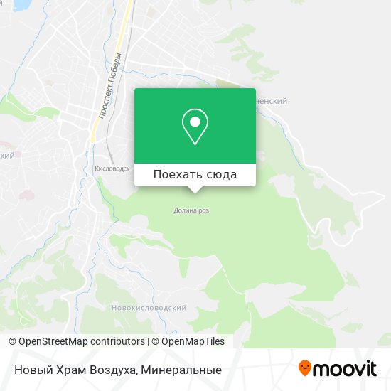 Карта Новый Храм Воздуха