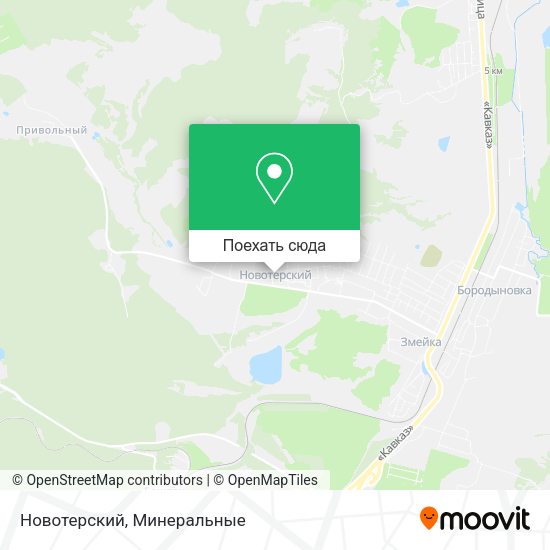 Карта Новотерский