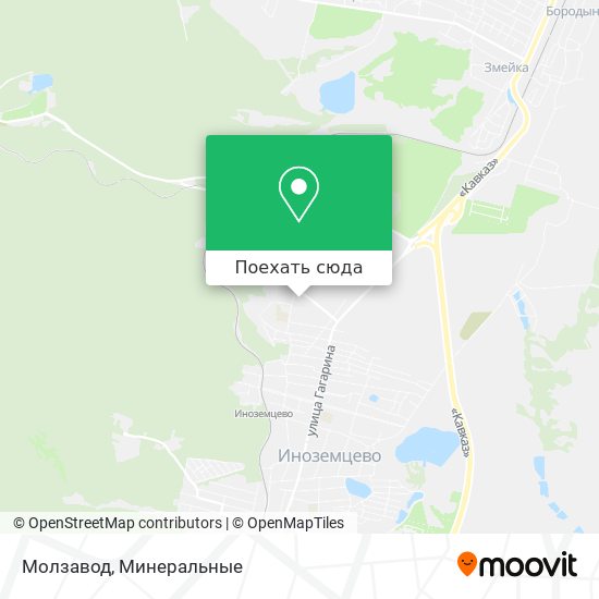 Карта Молзавод