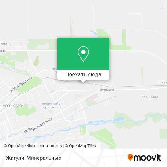 Карта Жигули