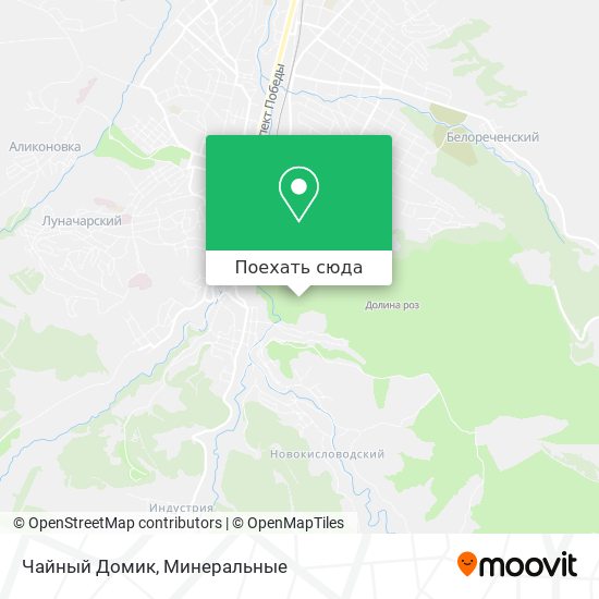 Карта Чайный Домик
