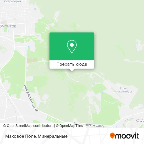 Карта Маковое Поле