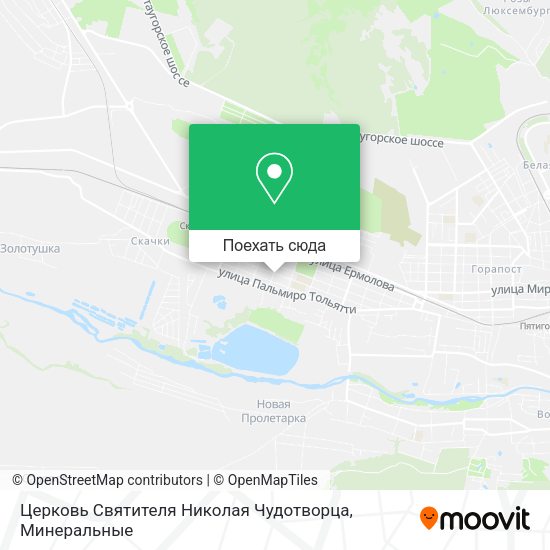Карта Церковь Святителя Николая Чудотворца