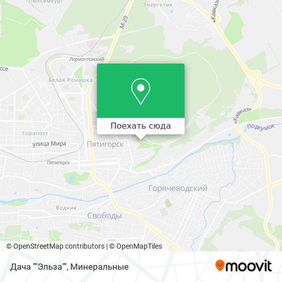 Карта Дача ""Эльза""