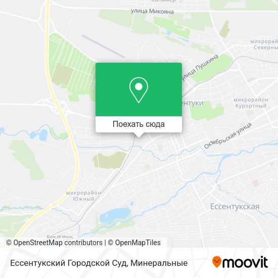 Карта Ессентукский Городской Суд