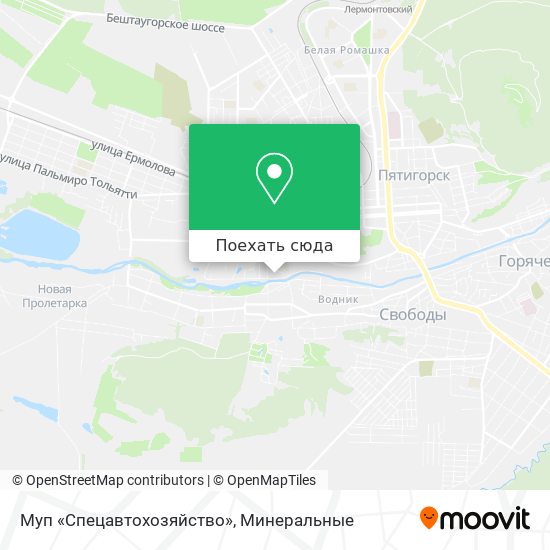 Карта Муп «Спецавтохозяйство»