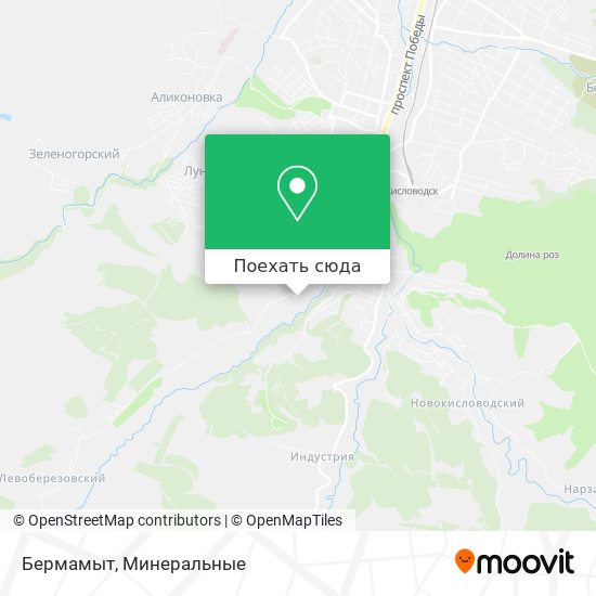 Карта Бермамыт