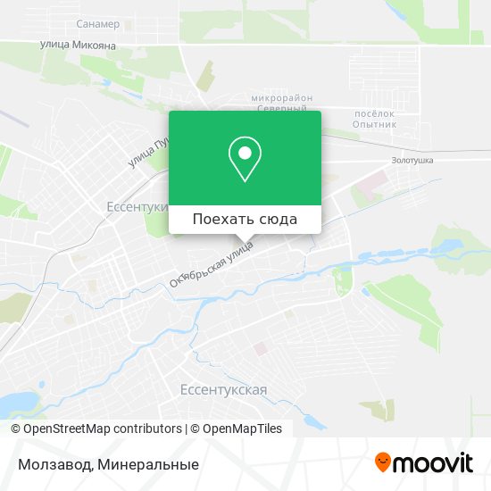Карта Молзавод