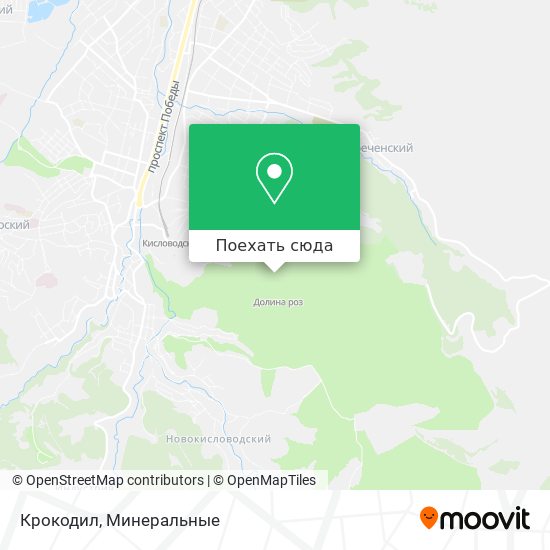 Карта Крокодил