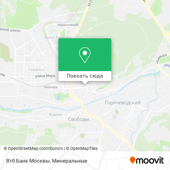 Карта Втб Банк Москвы