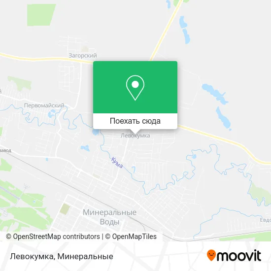 Карта Левокумка