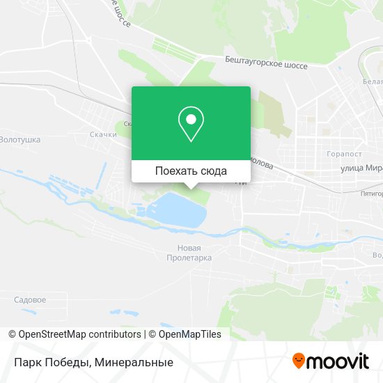 Карта Парк Победы