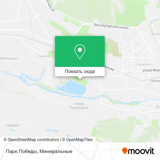 Карта Парк Победы