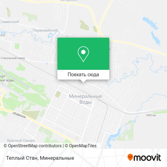 Карта Теплый Стан