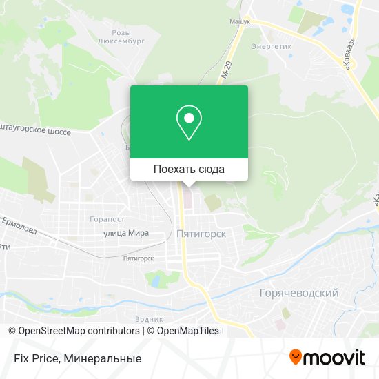 Карта Fix Price
