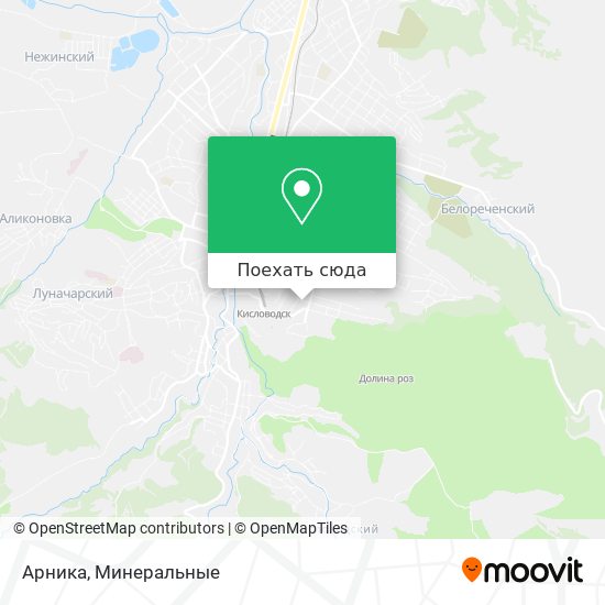 Карта Арника