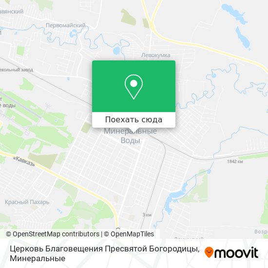 Карта Церковь Благовещения Пресвятой Богородицы