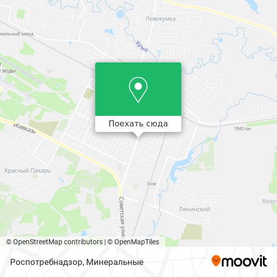 Карта Роспотребнадзор