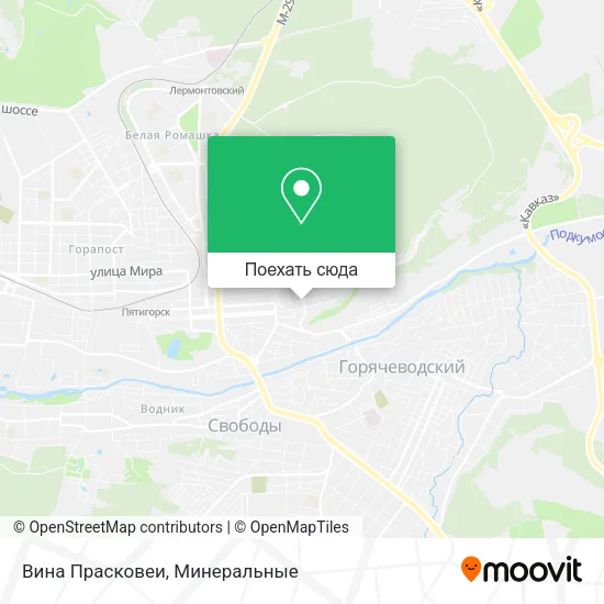 Карта Вина Прасковеи