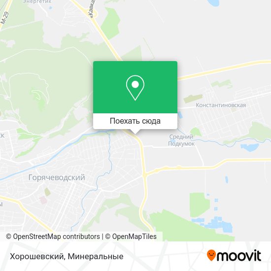 Карта Хорошевский