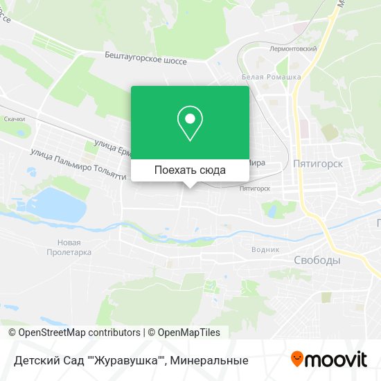 Карта Детский Сад ""Журавушка""