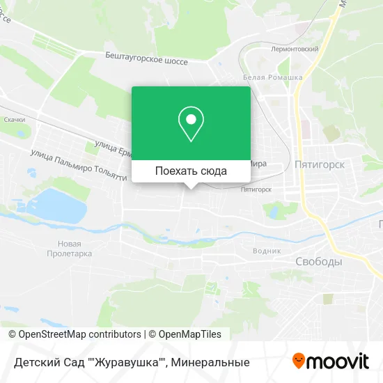 Карта Детский Сад ""Журавушка""
