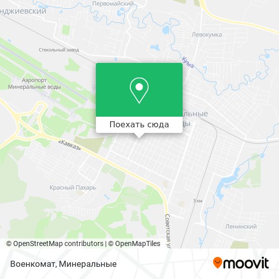Карта Военкомат