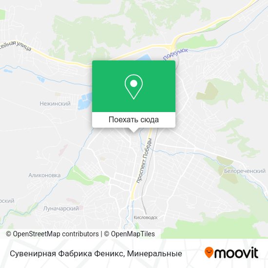 Карта Сувенирная Фабрика Феникс