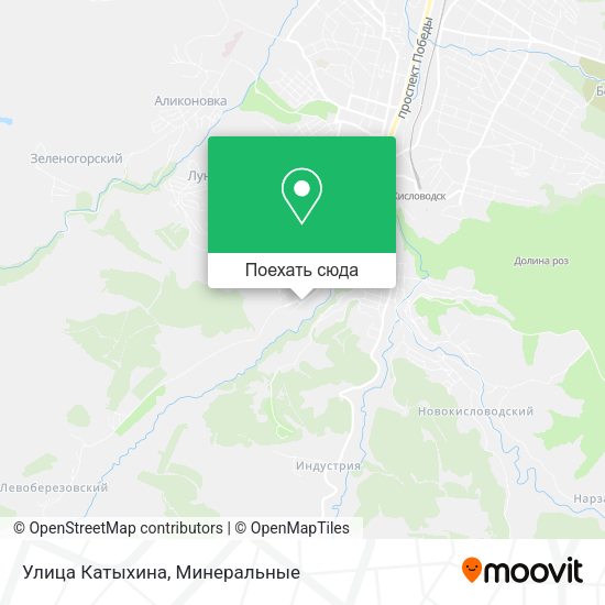Карта Улица Катыхина