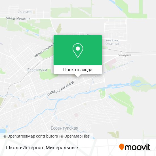 Карта Школа-Интернат