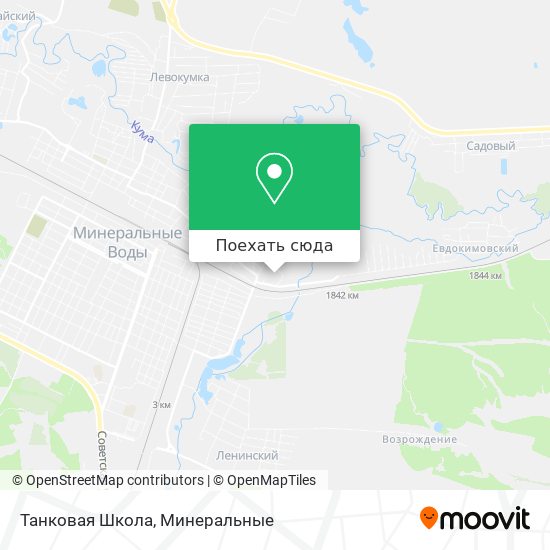 Карта Танковая Школа