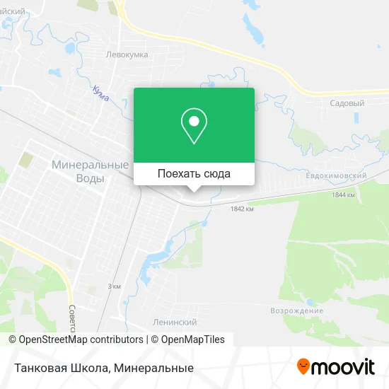Карта Танковая Школа