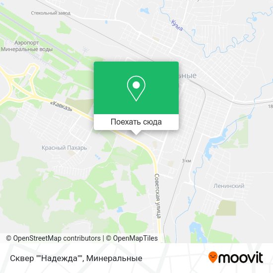 Карта Сквер ""Надежда""