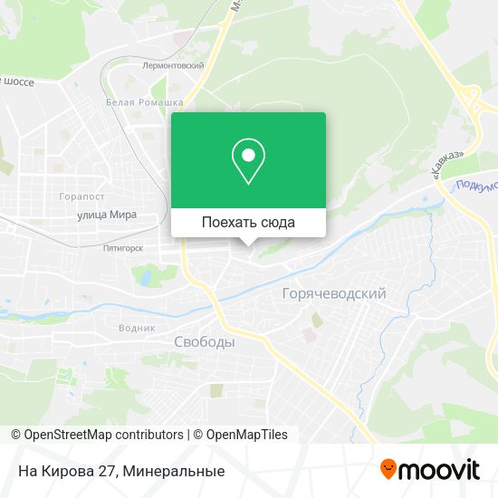 Карта На Кирова 27