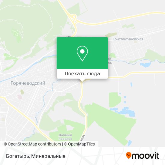 Карта Богатырь