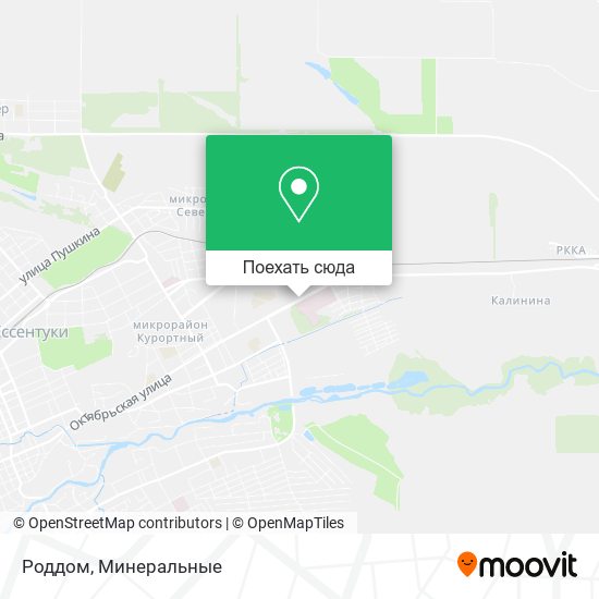 Карта Роддом