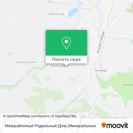 Карта Межрайонный Родильный Дом